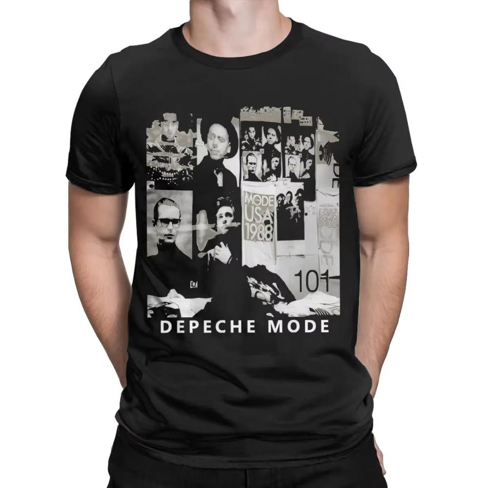 Men Depeches Cool Modes T Shirts Pure Cotton Tops Fashion Short Sleeve Round Collar Tee Shirt Gift Idea T-Shirt
