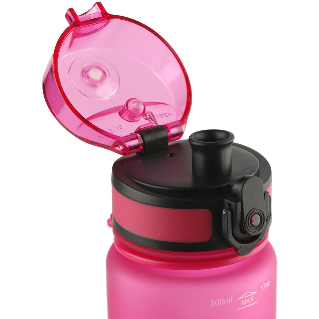 Bidon, Butelka Filtrująca Aquaphor City 0,5L Tritan + Filtr Wody, Różowa