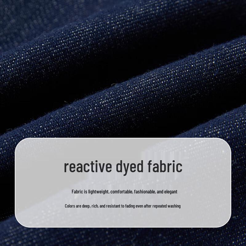 PawinPaw Boys' Cartoon Bear Denim Long-Sleeve Shirt