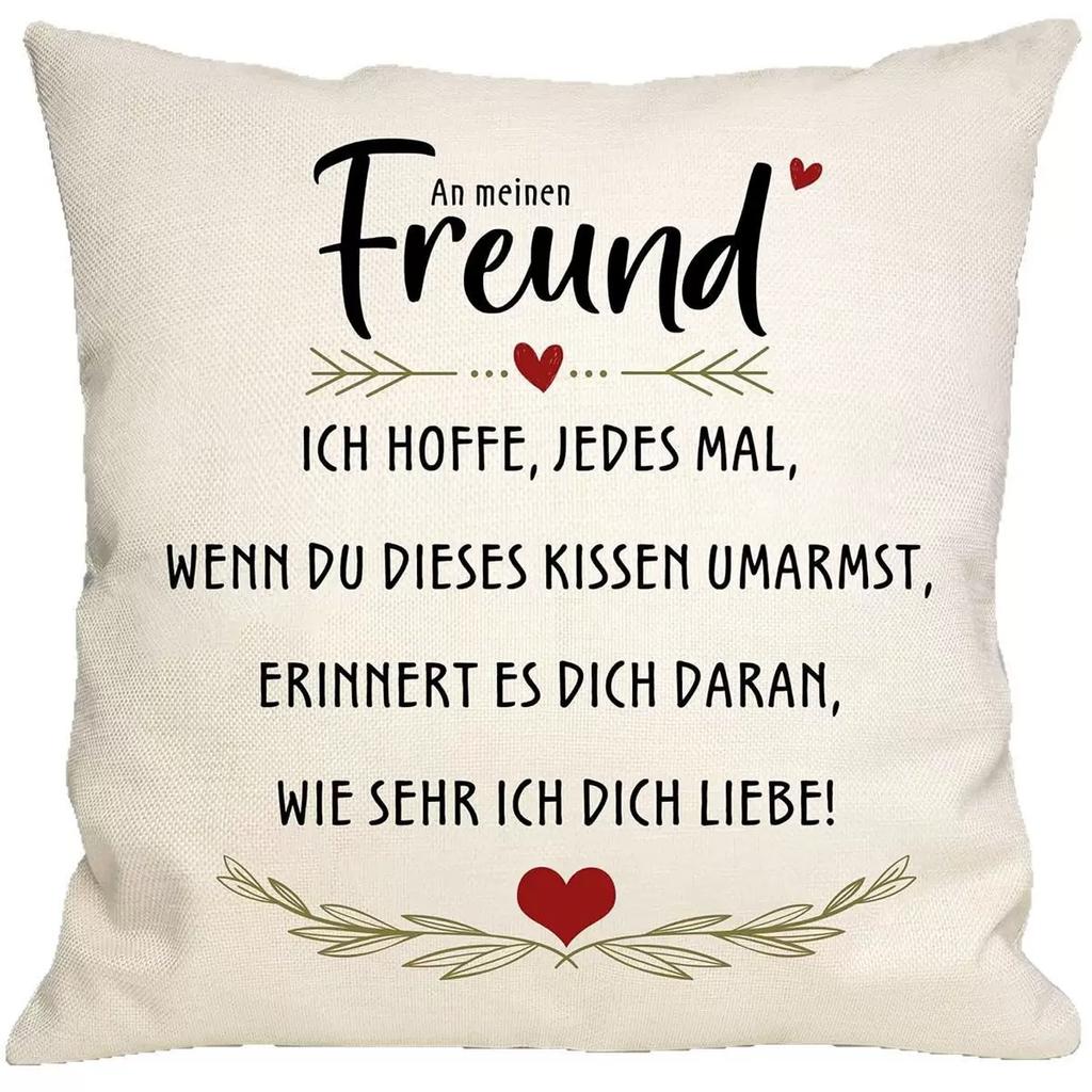 New Pillowcases for Family Sentiment for Mother's Day Valentine's Day Linen