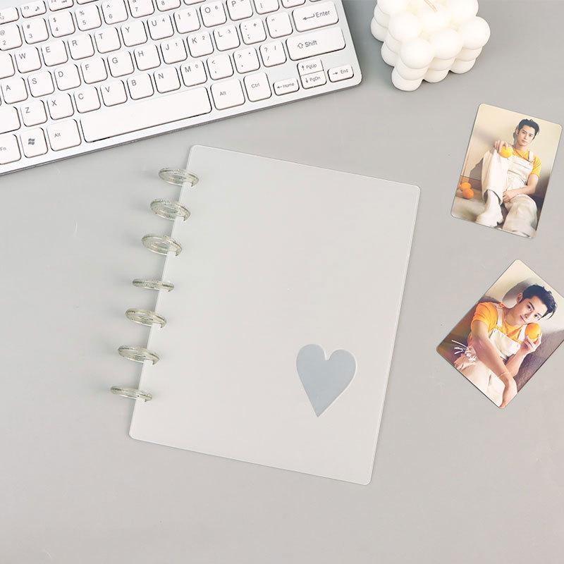 3-inch Polaroid Mushroom Loose-Leaf Album: Four-Grid Idol Card Collection