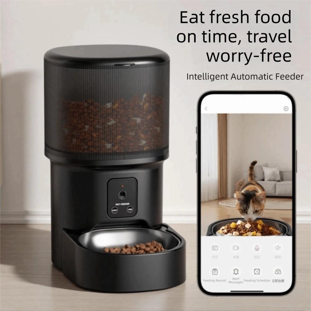 Timed Feeding Automatic Pet Feeder Voice Control Pet Intelligent Feeder Smart Pet Feeder  Small Dog