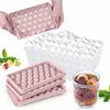 With Ice Shovel Ice Cube Molds Creative Round Ice Cube Trays Ice Ball Storage Box  Chilling Drinks