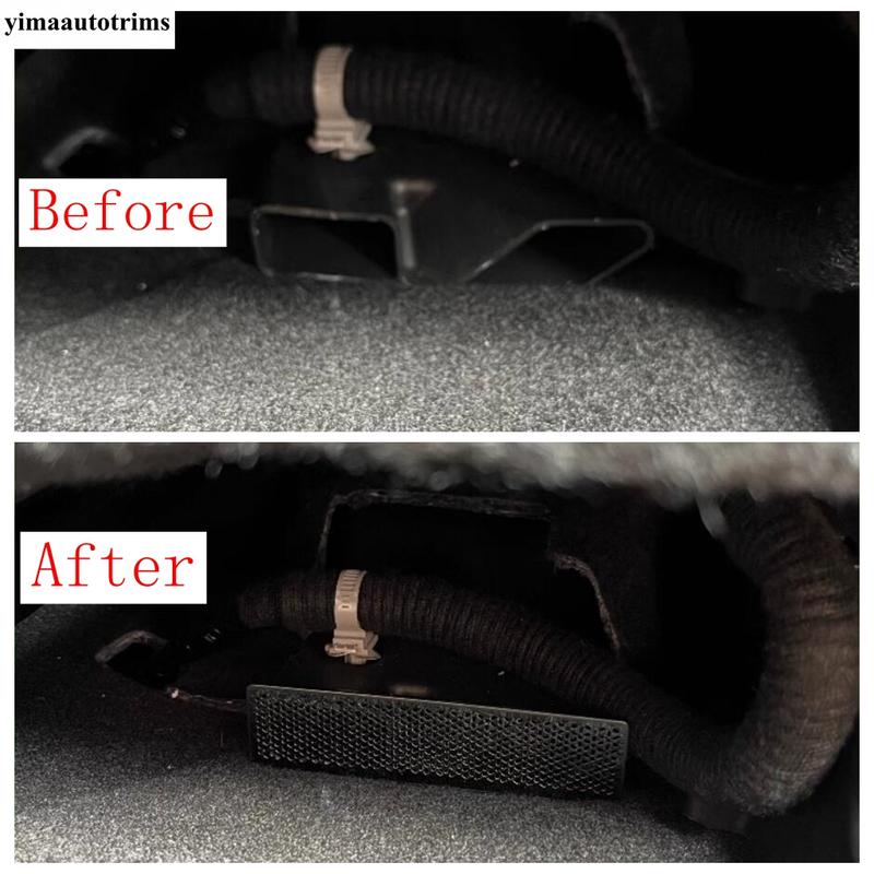 Car Seat Under Floor Air Vent Outlet Dust Filter Cover Protection Panel Interior Accessories Fit For Mazda CX-50 2024