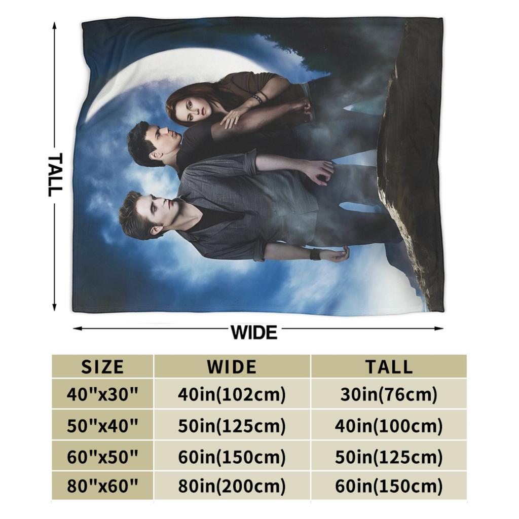 Twilight Meme Blanket Cover Movie Wool Throw Blanket Summer Air Conditioning Decoration Lightweight Bedspreads,