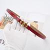 Retro Belt for Women Korean Ins Style Versatile Fashion Korean Style Thin Belt for Women Decorative Jeans Belt