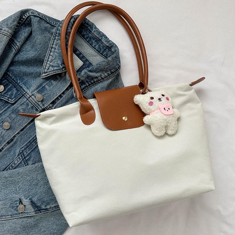 Nylon Handbags High Quality Sac Large Capacity Classic Tote Bag Women Folding Designer Casual Shoulder Bag