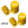 AAABW1 Car Wheel Tire Valve Caps Tyre Stem Covers Airdust Waterproof For Skoda VIRS Octavia Kamiq Kodiaq Karoq RS Superb Fabia Rapid