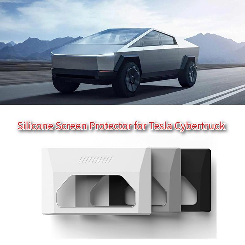 Pour Tesla Cybertruck 2025 Protection d'écran de contrôle central de voiture Cadre de protection anti-collision Accessoires de décoration intérieure
