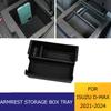 ABS Console Central Interior Armrest Storage Box Tray For Isuzu D-Max DMAX MUX 2026-2026 Car Assessorises