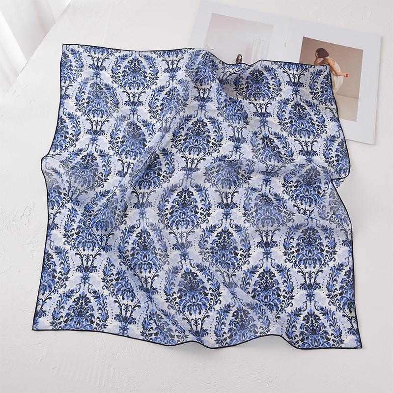 [New Silk] 111% Mulberry Silk Silk Scarf High-end Temperament and Versatile Scarf Silk Scarf Shawl Wholesale