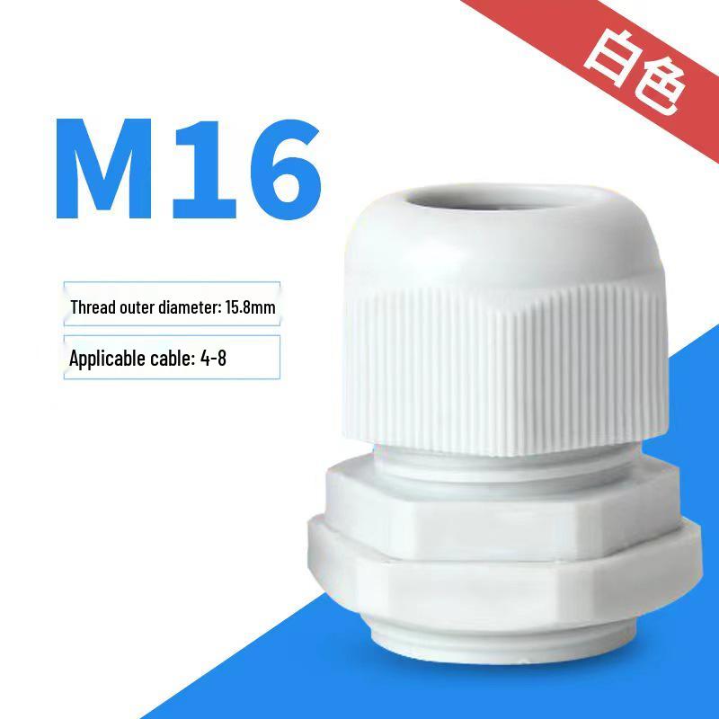 Nylon Waterproof Cable Connector - PG7/9/11/M12/M16 Sealing Gland