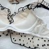 Japanese Style Lace Wirefree Push-Up Lingerie Set for Women - Sweet & Sexy Bra for Small Chest