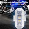 Rechargeable LED Strobe Light Versatile Vehicle Lighting ABS Lamp for Enhanced Visibility & Safety in Night Driving