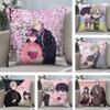 My Happy M-MarriageS Pillow Case Plush Fabric Soft  Pillowcase Double Sided Print Cushion Cover Household Gifts