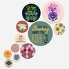 Decorative Wooden Wall Hanging, Decoration Item For Home, Office, Multicolor