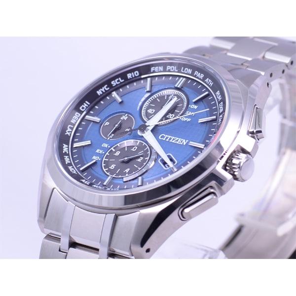 Citizen AT8040-57L ( Se ATTESA Eco-Drive radiostyrt Direct Flight Analog DisplayTynt) Rund