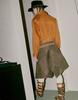 Pagsi Dual Buckle Asymmetrical Skirt_Brown