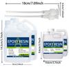 Epoxy Resin Kit 32OZStrong, Bubble-Free, Anti-Yellowing Art Resin ThatSuitable for Casting, DIY, Molds, Easy To Mix 1:1 Ratio