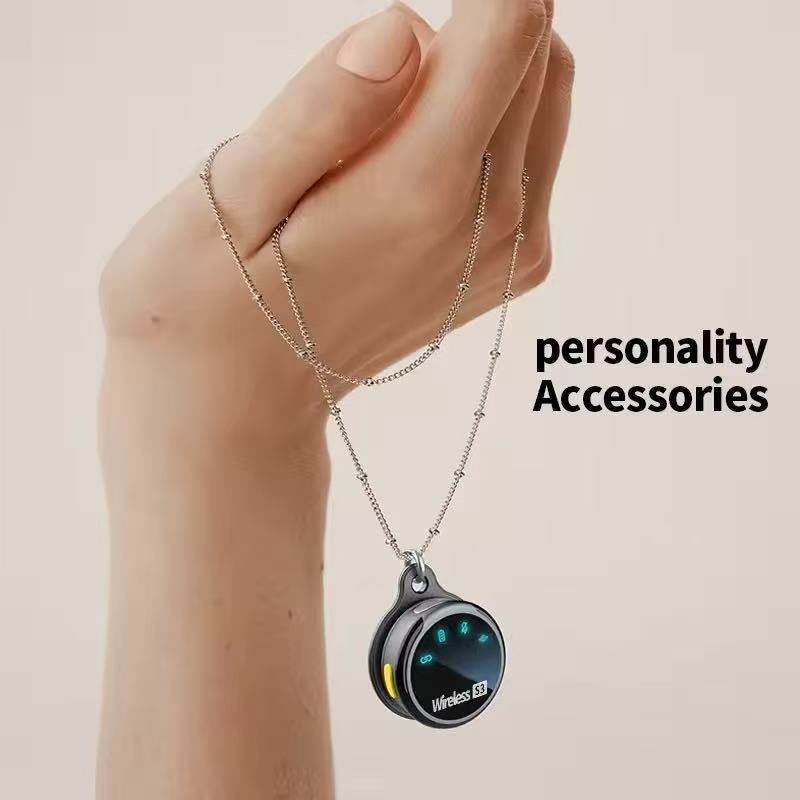Portable Wireless Lavalier Magnetic Microphone S3 Windproof Cap Audio Video Recording Mic With Charging Case for Smartphone