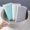 5/10Pcs Cleaning Sponge Unique Mesh Surface Strong Decontamination Lightweight Dishwashing Sponge