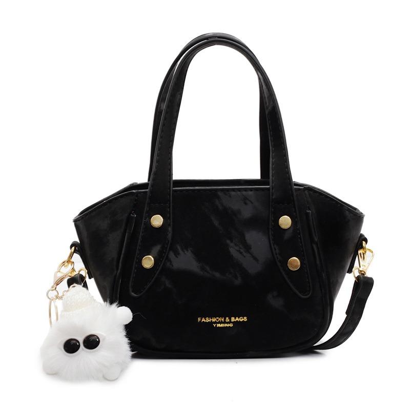 

Women s bags niche high-end sense high-end light luxury small bags new messenger bags handbags shoulder bags versatile чорний