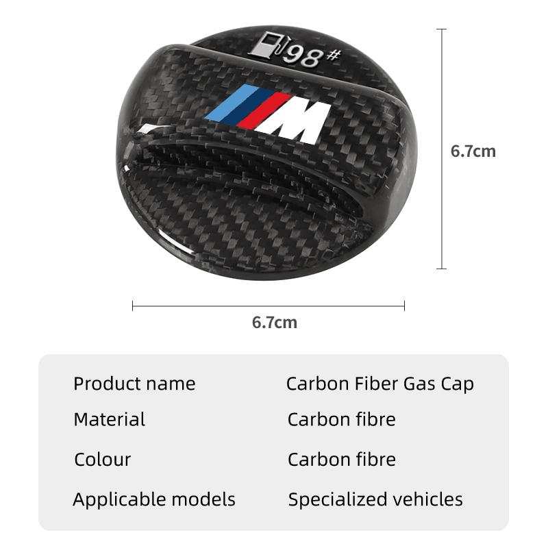2025 Heiße Echte Kohlefaser Gas Kraftstofftankabdeckung Öleinfüllstutzen Staubdichte Kappe Für BMW M X1 X3 X5 X6 X7 E30 E90 M3 E84 E83 F25 E83 F25 E91 E60