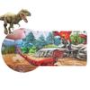 Quebra-cabeça de Dinossauro GreenKids Conjunto de 2 Peças