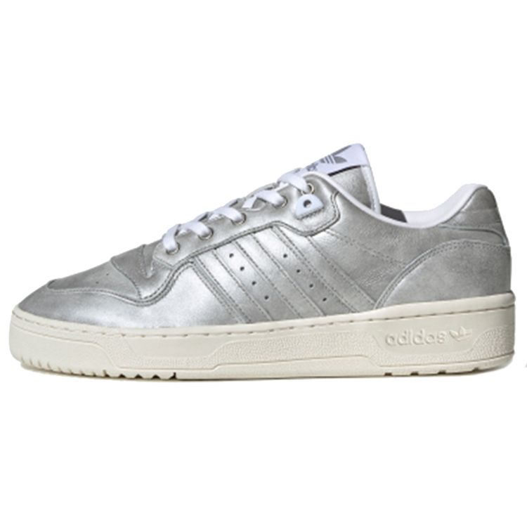 Adidas Originals Rivalry Low Retro Casual Low-Top Sneakers Unisex Sneakers Silver EE5375