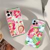 S-Strawberry-shortcake Girl Phone Case For IPhone 11 12 13 14 15 16 17 Pro Max Plus Transparent Back Cover