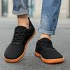 Wide Toe Casual Sports Shoes Breathable Mesh Gym Training Sneakers Light Elastic Fitness Flats Leisure Walking Shoes