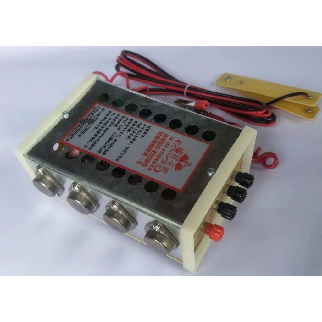 Household 12V Battery Booster Portable Electric Fish Shocker Low Frequency High Power Inverter