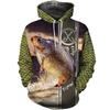 Men's 3D Printed Hoodie Printed Hooded Long Sleeve Sweatshirt Men's Large Size Spring and Autumn