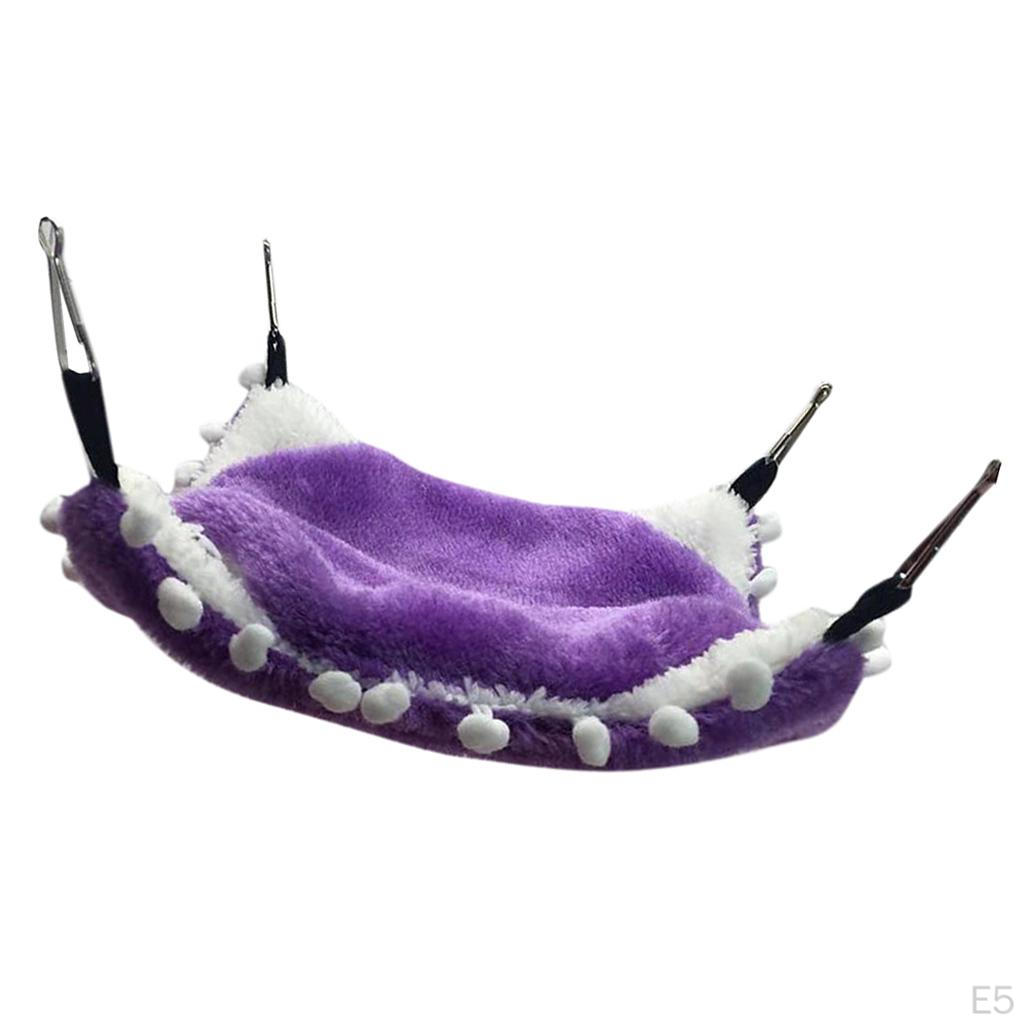 1 Stück weiche Hamsterhängematte für Kleintierkäfig Spielzeug