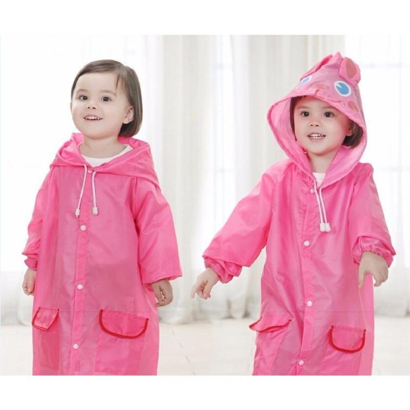 Children's Raincoats Boys' and Girls' Raincoats Primary School Students' Waterproof Enlarged Thick Raincoats 0-12 Years Old