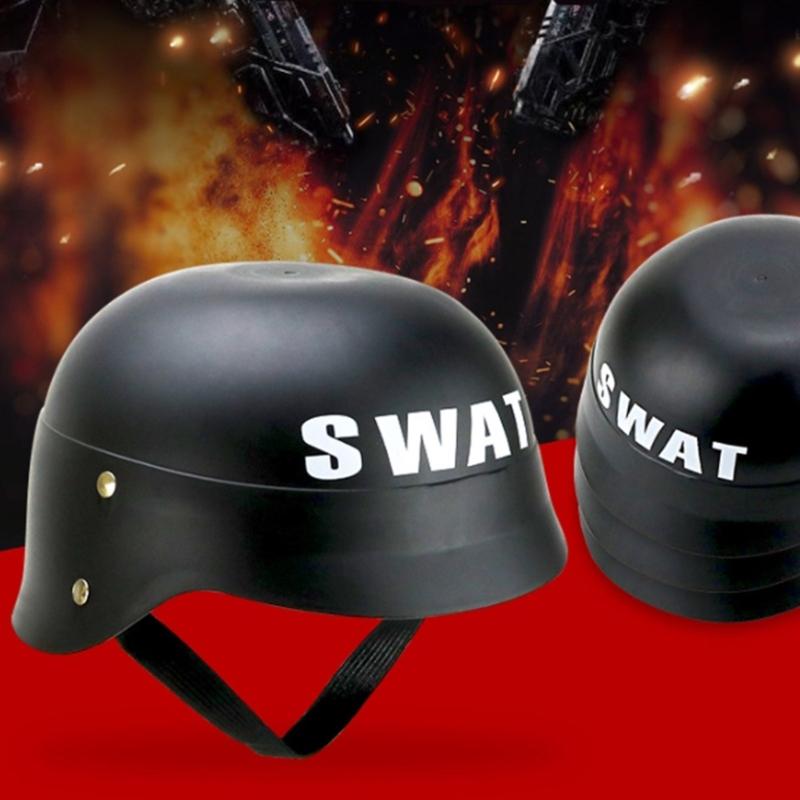 Adult Kids Police Hat Cop Cosplay Hat Captain Hat Swat Hat Accessory Stage Performances Military Caps Halloween Party