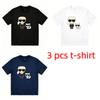 Cartoon Anime Characters and Cats Print Men's T-Shirts Summer Fashion Street Outdoor Casual T-shirt Tops for Men's and Women's Tees Top
