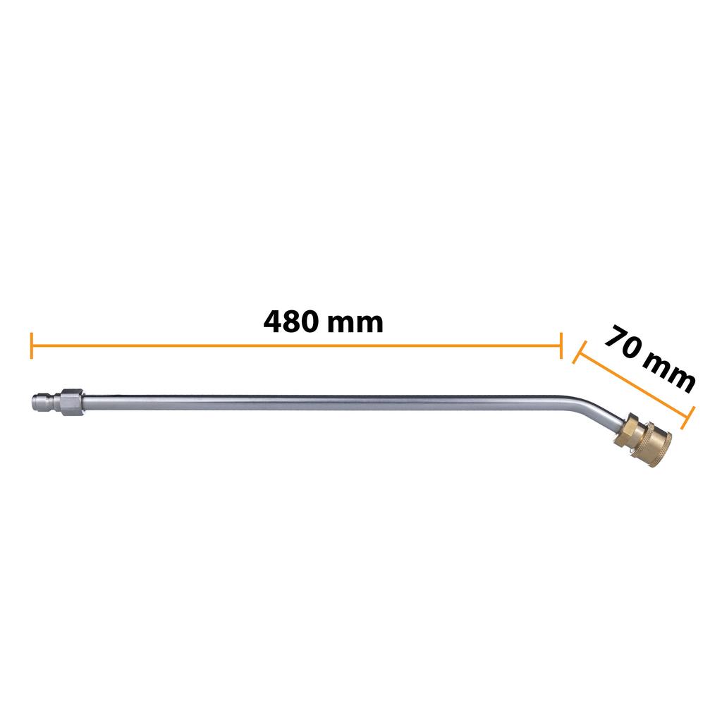 Pressure Washer Lance 1/4"" 50cm Bent 30°