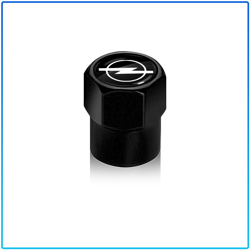 4Pcs Car Wheel Tires Bolt-in Valve Caps Badge Car Accessories For Opel Astra C G H Insignia J K Zafira B Corsa Vectra C Corsa C