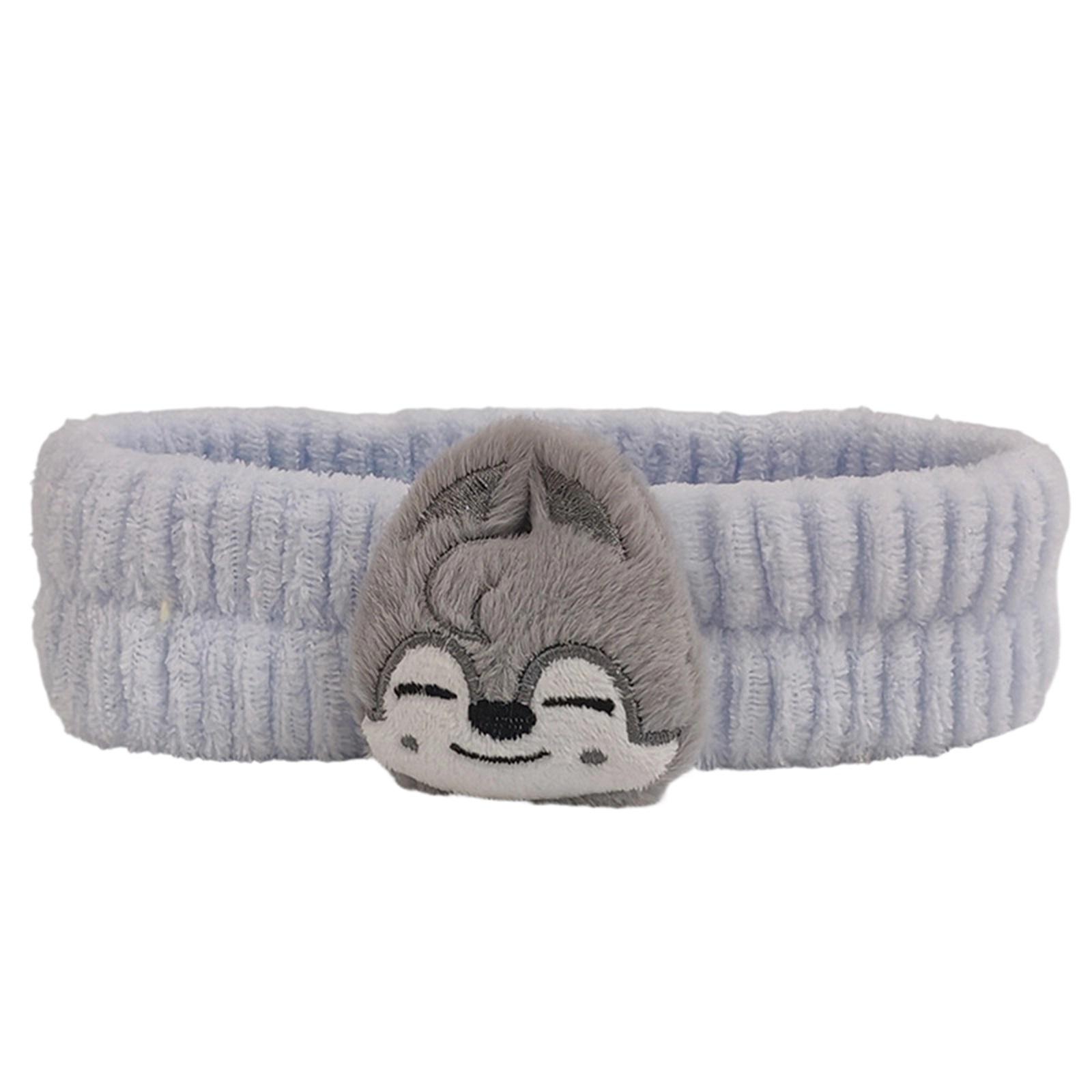 Cartoon Peripheral Children Face Washing Headband Headband Cute Headband Plush Headband Wrist Strap Application One Size