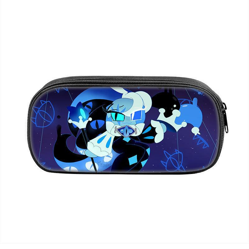 

Shadow Milk Cookie Pen Case For Students Nylon Storage Organizer With Durable Material StyleO