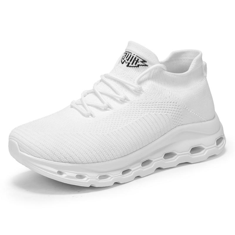 Outdoor Running Shoes Men Lightweight Anti-slip Wear-resistant Casual Shoes Comfortable Men Lace-up Breathable Sport Shoes Men