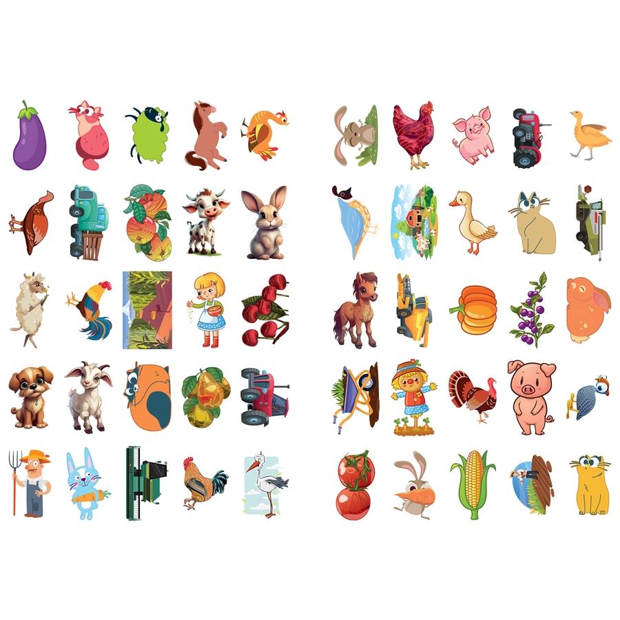 100+ Coloring Pages Farm Coloring Pages For Children Educational Booklet