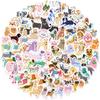 100pcs Cute Puppy Dogs Stationery Sticker for Student Real Shot Scrapbook Journal Sticker DIY Decor Laptop Sticker