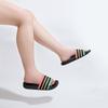 New soft-soled outer slippers women's fashion casual one-word drag home bath slippers men's non-slip and non-smelly cool slippers