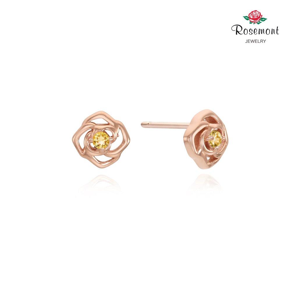 [Exclusive Package][Rosemont] Silver Earrings (November Birthstone) Rc0363