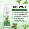 Essancia Neem & Tea Tree Face Wash - Cleanses & Purifies Skin, Fights Acne & Pimples | No Paraben No Silicones | For Men & Women (100ml)