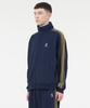 Lmc Side Striped Jersey Track Top Navy