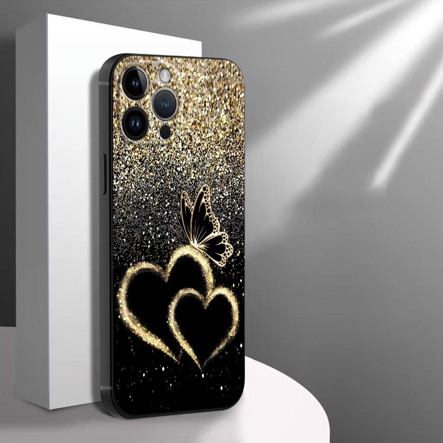 Funda Phone Cover Phone Case for Apple iPhone 17 Pro Max 15 Pro 7 8 17e 12 Air 16 XR XS MAX 14 13 11 Creative Cartoon Butterfly