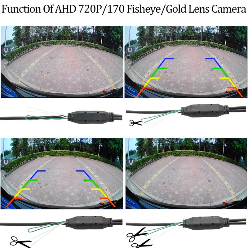 Fisheye 720P AHD Backup Reversing Rear View Camera For Renault Megane III Hatchback Laguna II III Hatchback Clio 4 Zoe Car